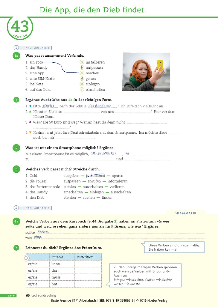 Beste Freunde B1. Paket Arbeitsbuch B1/1 und B1/2 - фото 3