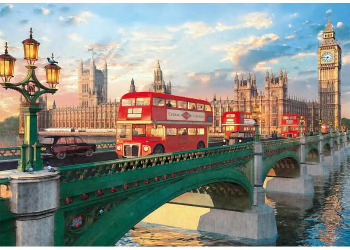 Пазл Clementoni High Quality Collection: Вестмінстерський міст, Лондон, Англія (High Quality Collection - Westminster Bridge Puzzle - 500 pcs.), 500 ел. (35575) - фото 2