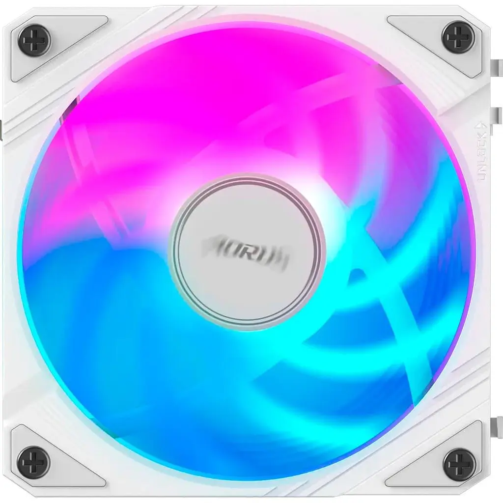 Вентилятор Gigabyte AORUS EZ CHAIN FAN 120 White (GP-ECFAN1201 ICE) - фото 2
