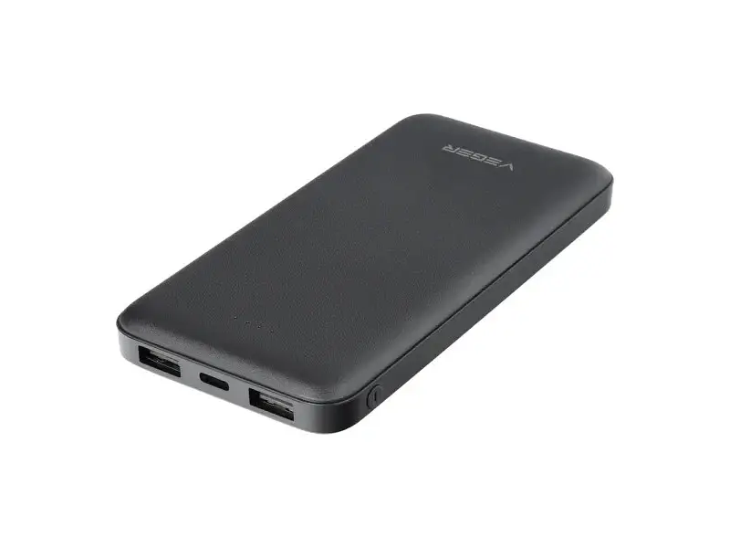 Зовнішній акумулятор (Power Bank) VEGER W1065 10000mAh Black (VG-W1065) - фото 2