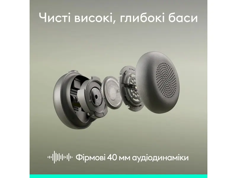 Навушники з мікрофоном Logitech Zone Wireless 2 ES Graphite (981-001498) - фото 12