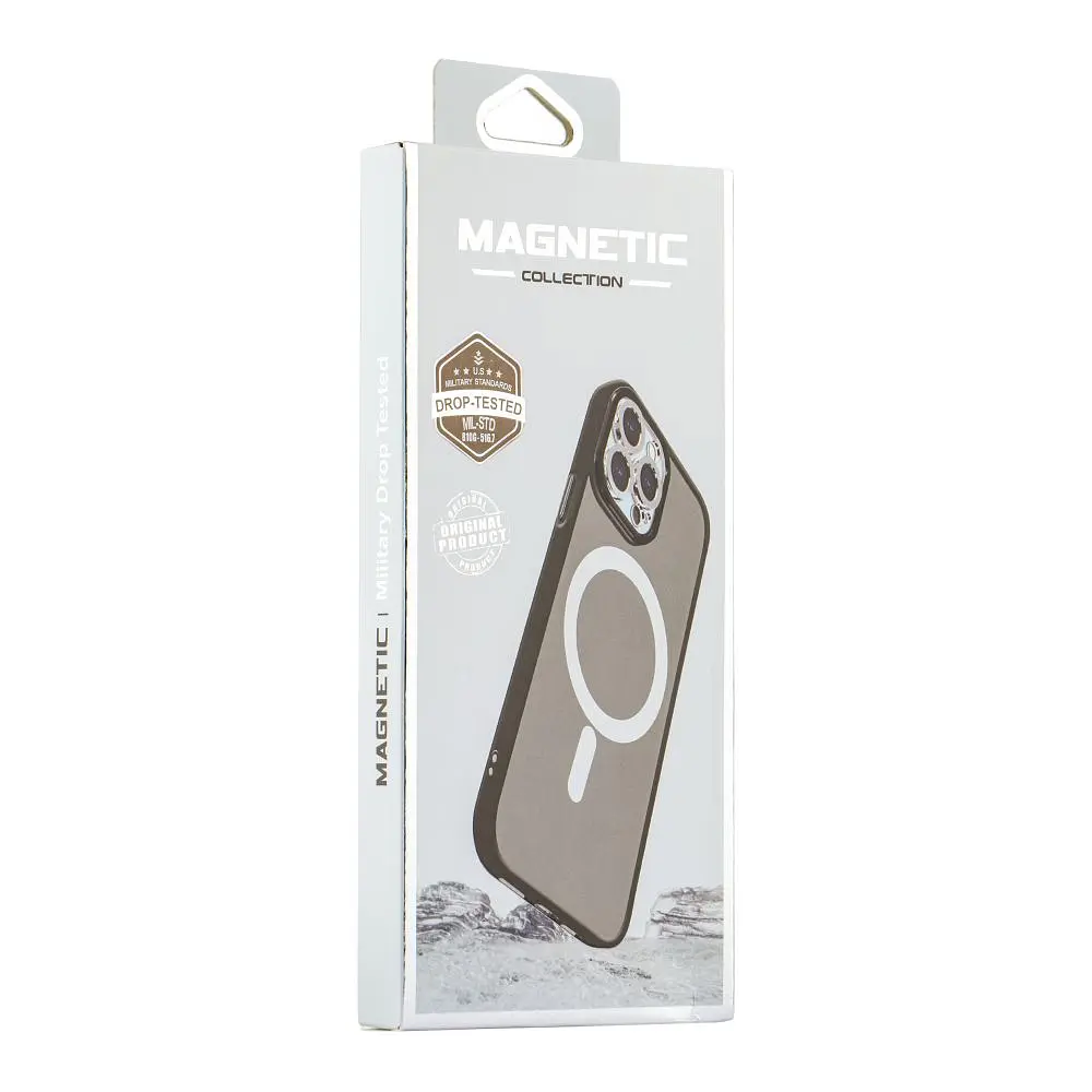 Чохол TPU Space Magnetic Color with Magsafe Samsung Galaxy S23+ 5G Grey (35376_3345915) - фото 2