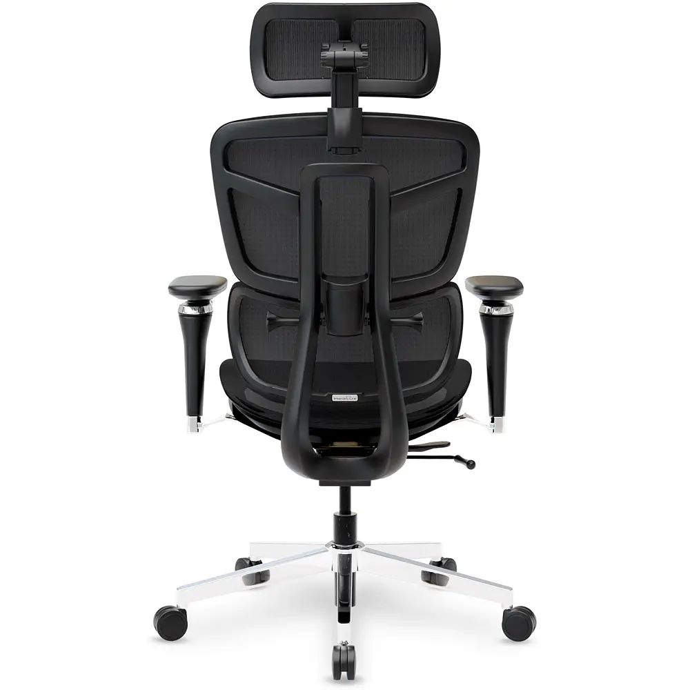 Крісло Mealux S4 Air Black (арт. HF-S4 M/B) - фото 3