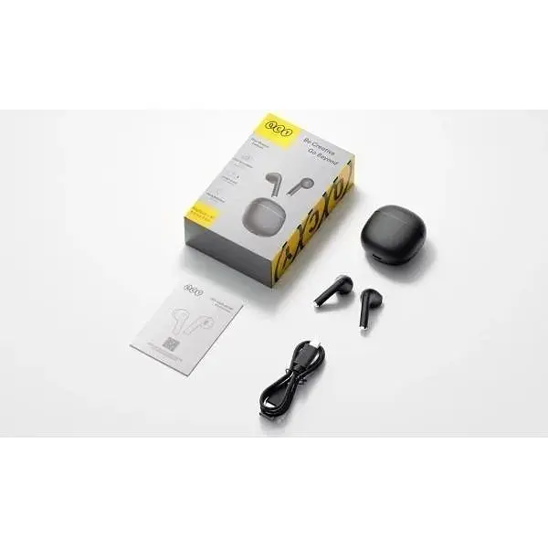 Бездротові навушники QCY AilyBuds Lite T29 чорні - фото 3