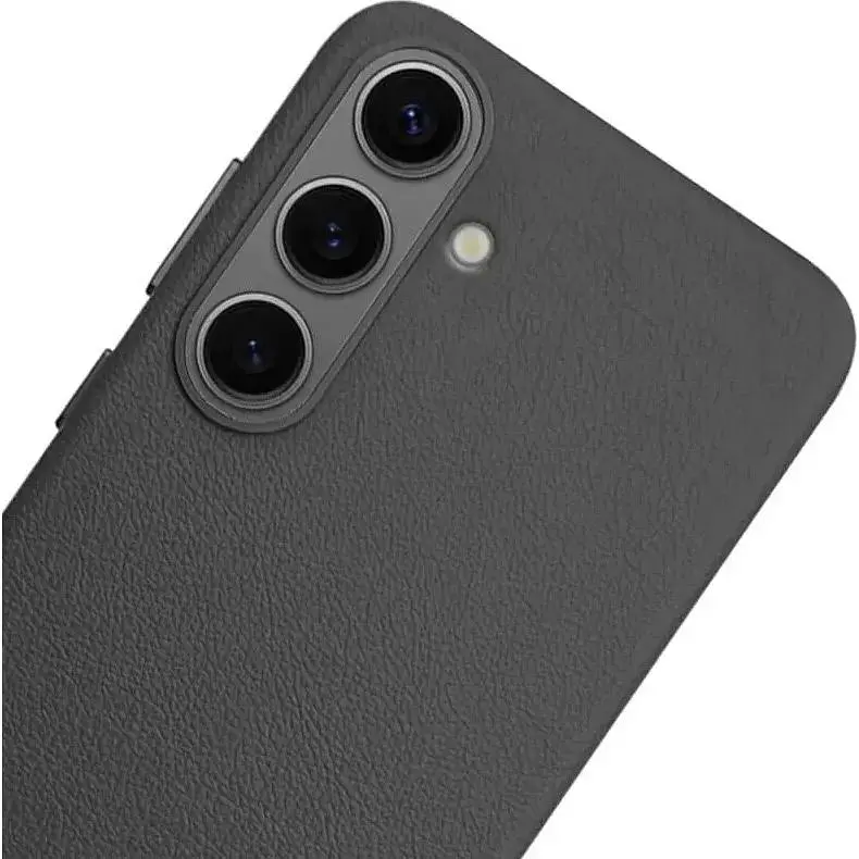 Чохол Epik Leather Case для Samsung Galaxy S25 Black AAA [133777] - фото 3