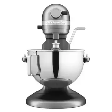 Кухонна машина KitchenAid Heavy Duty 5,2 л 5KSM55SXXECU з підйомною чашею, сріблястий - фото 2