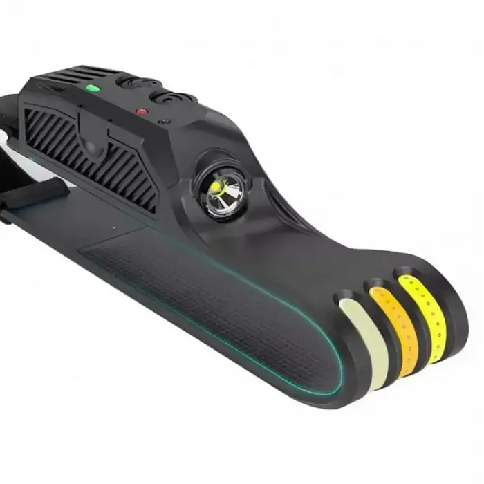 Фонарь налобный аккумуляторный Coba CB-689-3 датчик движения 8 режимов белый и красный свет 1200 mAh USB Type-C - фото 2