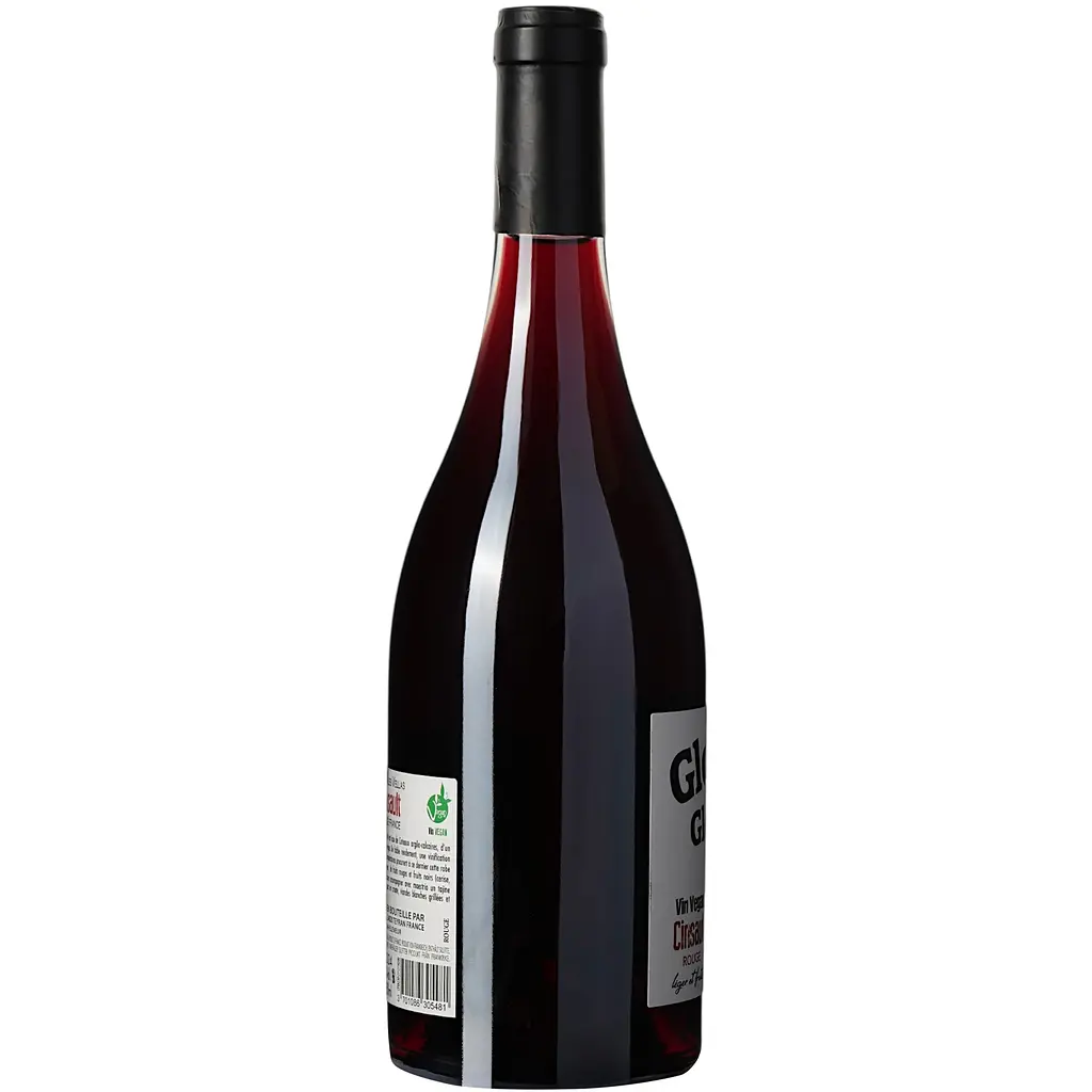 Вино Grisette des Gres Glou Glou Cinsault Bio IGP Pays D'Oc, червоне, сухе, 0,75 л - фото 2