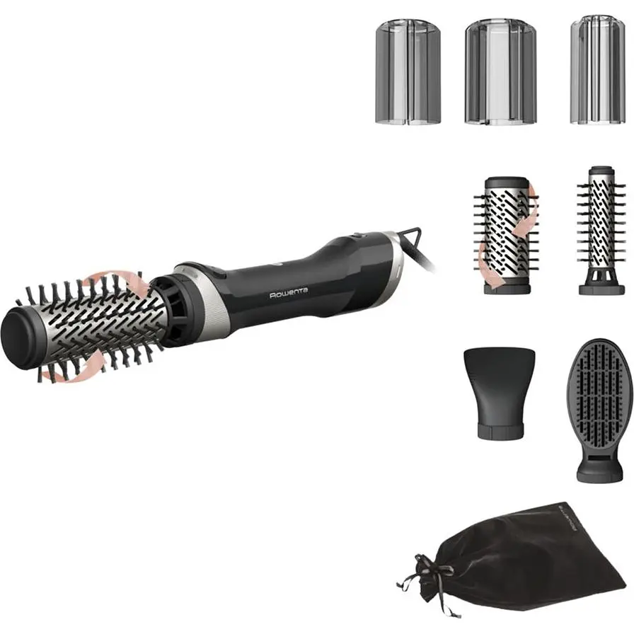 Фен-щетка Rowenta Renewal Brush Active 1000 Вт черный (UB9540F0) - фото 3