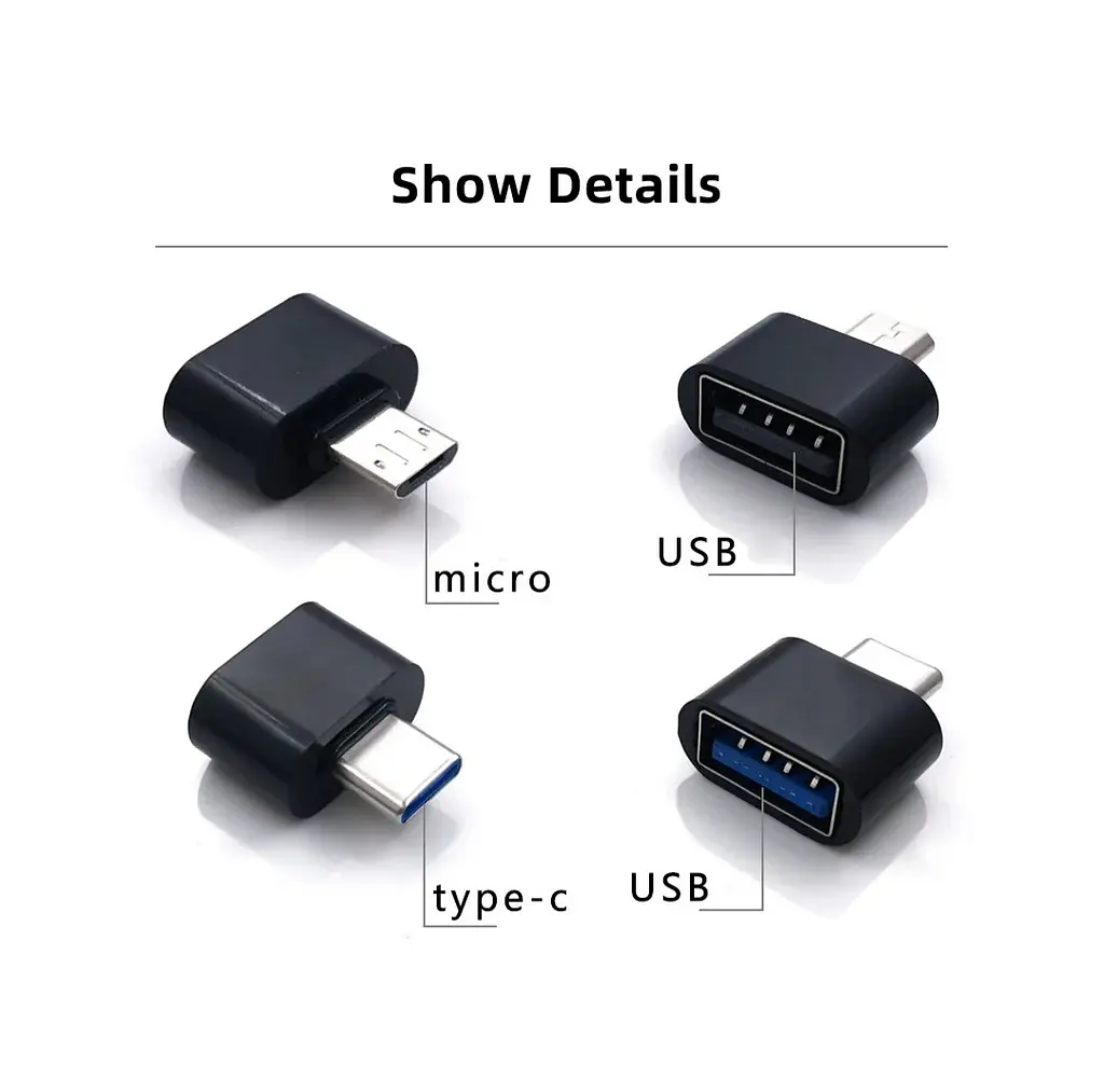 Універсальний адаптер Type-C до USB, для планшетів, ПК, телефонів - фото 8