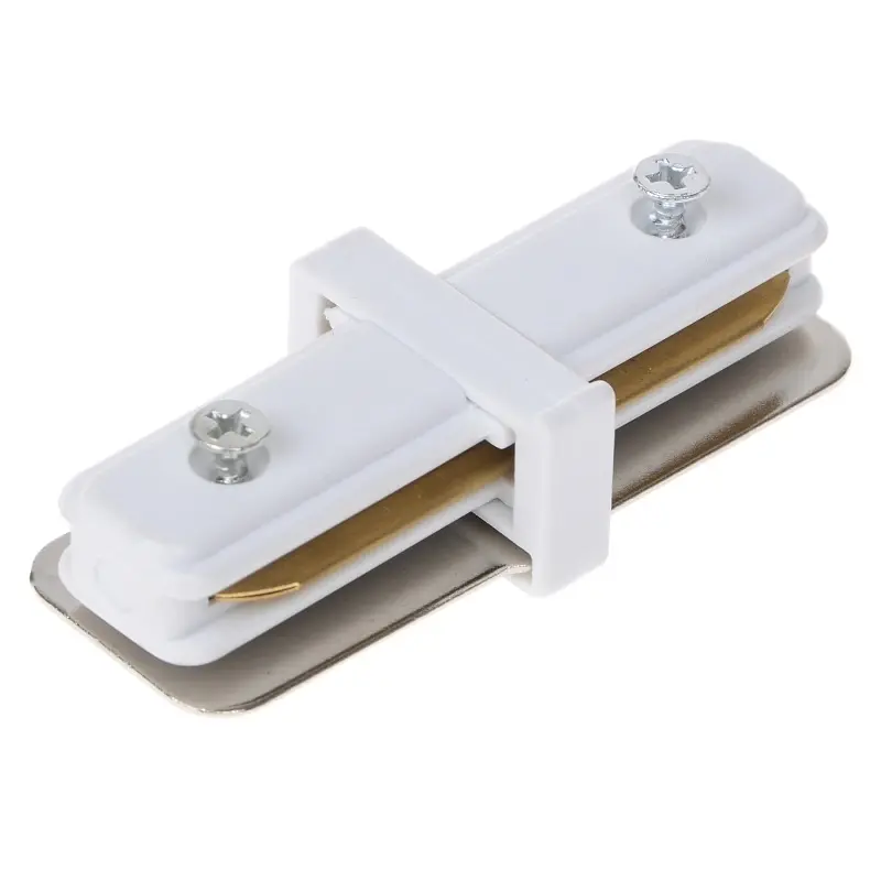 Соединитель Brille для шинопровода прямой HD-17S WH - фото 2