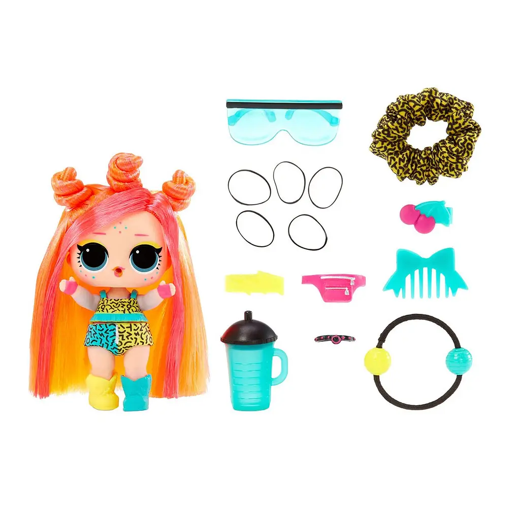 Игровой набор с куклой L.O.L. Surprise Hair Hair Hair Стильные прически, в ассортименте (580348) - фото 4