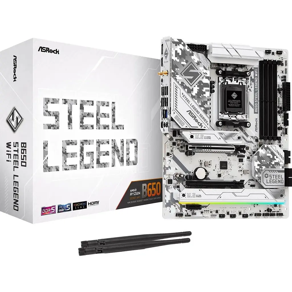 Материнская плата ASRock B650 Steel Legend WiFi [140006] - фото 6