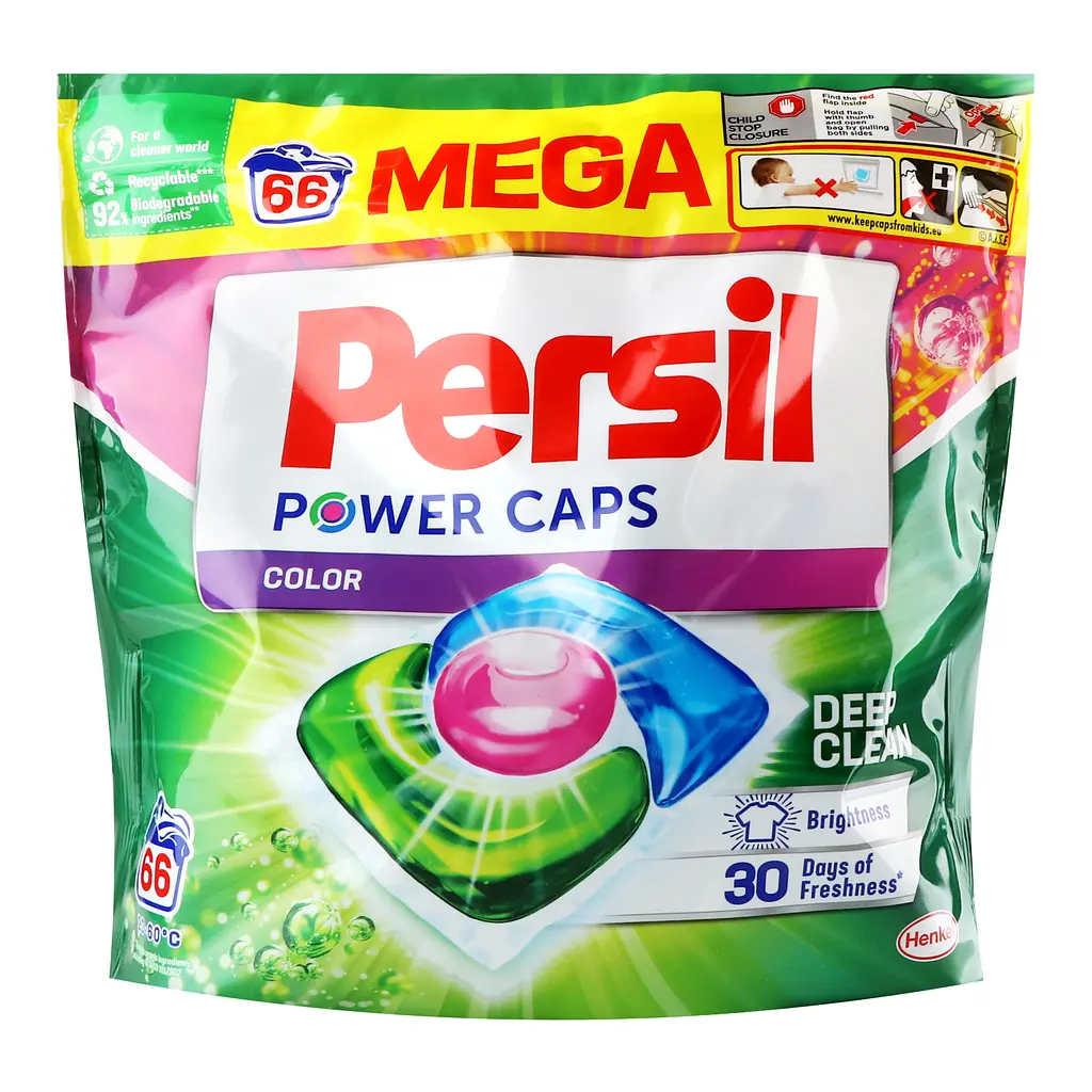 Капсули для прання Persil Power Caps Колор, 66 шт. - фото 2