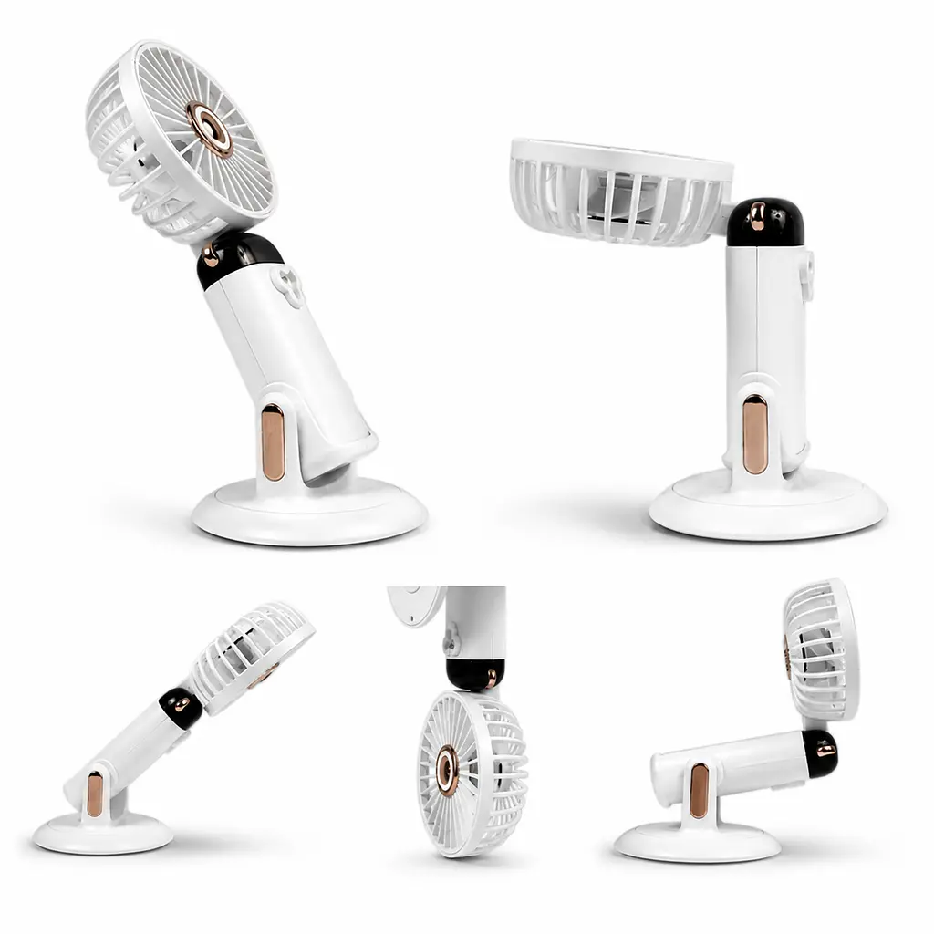 Портативний складний вентилятор / Вентилятор ручний акумуляторний Mini Fan TP-01 - фото 3