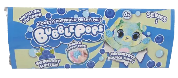М'яка іграшка Bubble Pops Чорничне цуценя 2312004/2