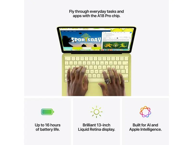 Ноутбук Apple MacBook Neo 512GB Blush (MHFJ4) - фото 4