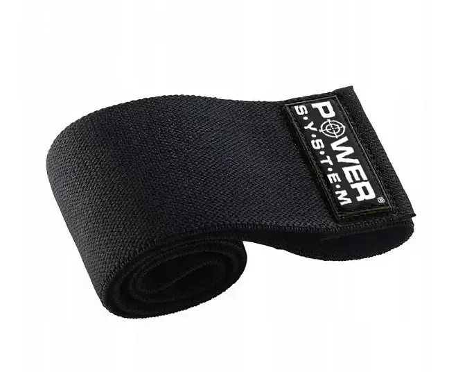 Тканинна гумка для фітнесу та спорту Power System PS-4093 Booty Band LVL 3 Black/Grey (d_94 см, 6-12 кг) (4093GR-0) - фото 3