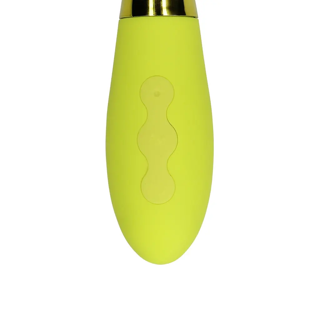 Вібратор Loveline G-Spot, 20.5 см (жовтий) - фото 6
