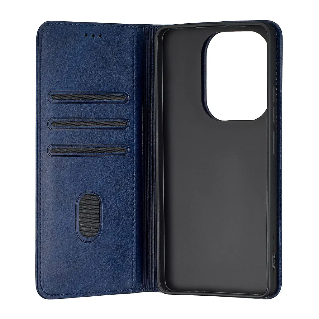 Чохол-книжка Premium Xiaomi Redmi Note 13 Pro 4G/Poco M6 Pro 4G Dark Blue - фото 2