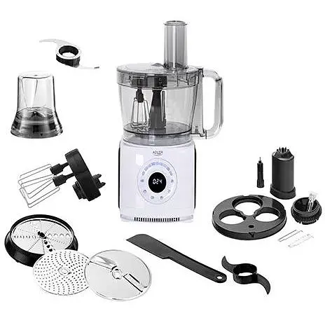 Кухонный комбайн Adler AD 4224 2000 Вт 12 функций - фото 2
