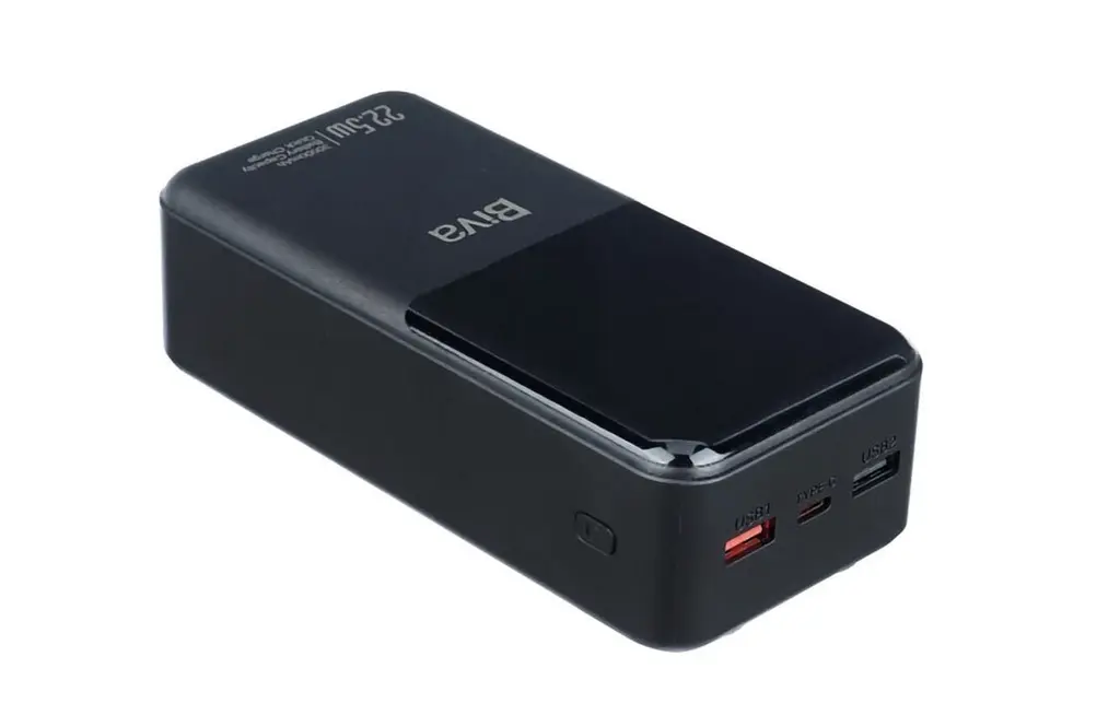 Портативна батарея BIVA BP-37 30000 mAh 22.5W Power Bank Black - фото 2