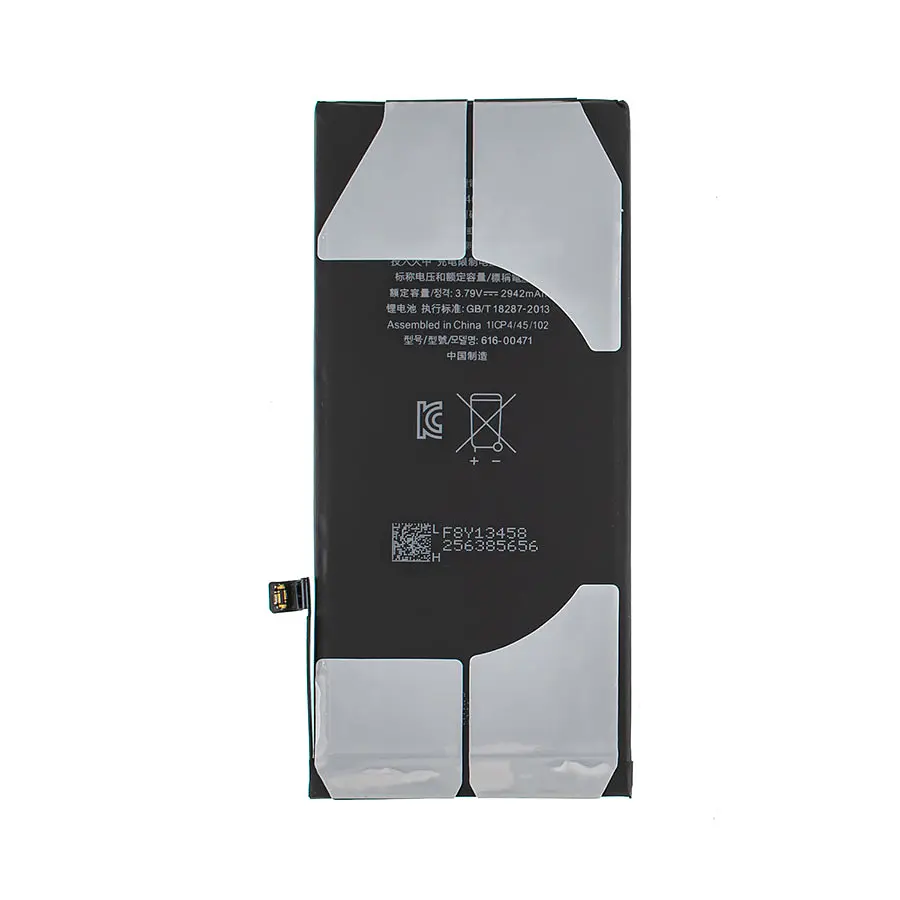 Аккумулятор (аккумулятор) для смартфона (телефона) Apple iPhone XR, 3.79V 2942mAh 11.16Whr (616-00471)(China Original)+ - фото 3