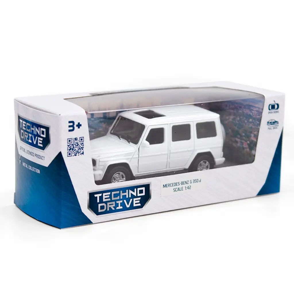 Автомодель - MERCEDES BENZ G350 250275 Білий (6900007318808) shop (6900007318808) - фото 12
