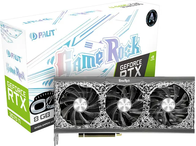 Відеокарта Palit GeForce RTX 3070 Ti GameRock OC (NED307TT19P2-1047G) - фото 3