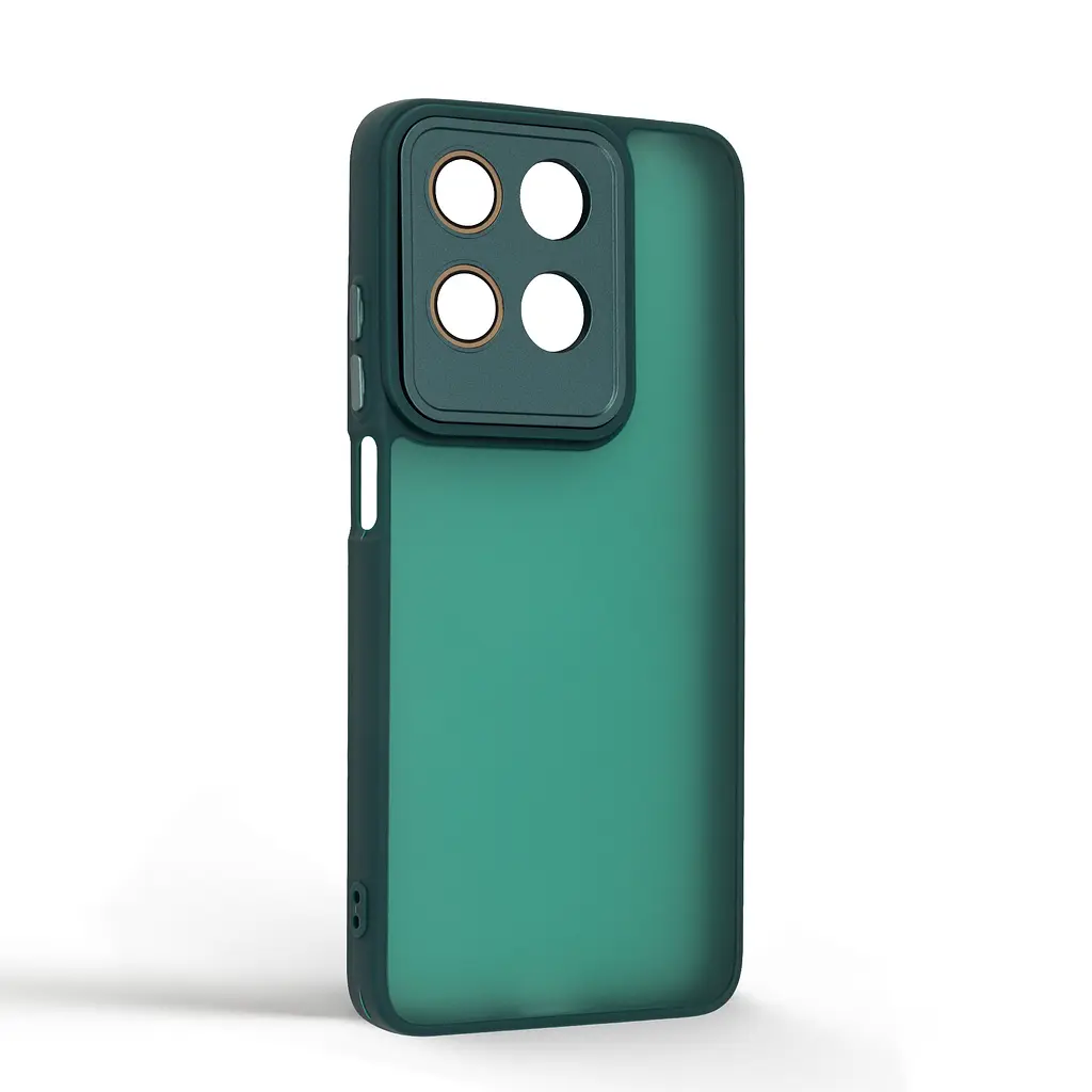 Защитный чехол для Motorola G15/G15 Power/G17 Power 4G/G17 4G, зеленый, ShadeX, противоударный, матовый, панель PC+TPU, защита всего корпуса, амортизация ударов при падении, ArmorStandart (ARM91316) - фото 2