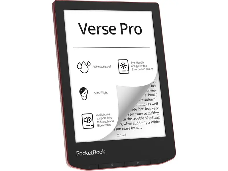Електронна книга PocketBook 634 Verse Pro Passion Red (PB634-3-CIS) - фото 3