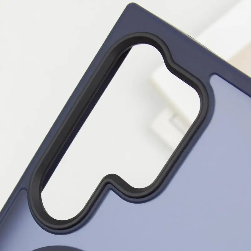 Чохол Ummi Colorful with MagSafe для Samsung Galaxy S26 Ultra Синій / Navy Blue - фото 5