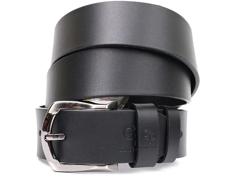 Шкіряний чоловічий ремінь GRANDE PELLE 3,8х120 см acs0026887