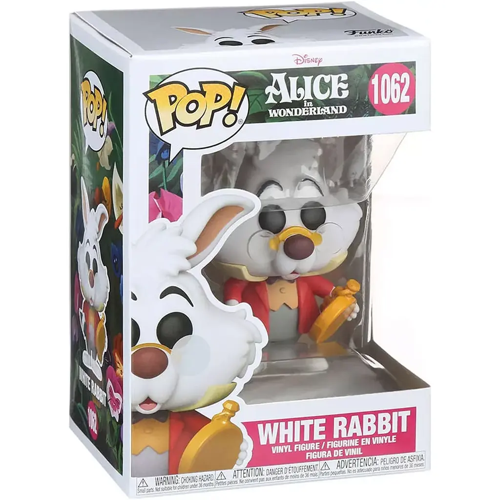 Фигурка Funko Pop! Alice in Wonderland: Белый кролик с часами 9.6 см [55739] [117809] - фото 4