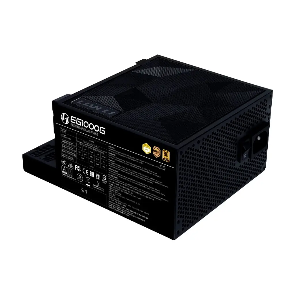 Блок живлення Lian Li 1000W EDGE GOLD Black (G9P.EG1000G.BH00.EU) - фото 4