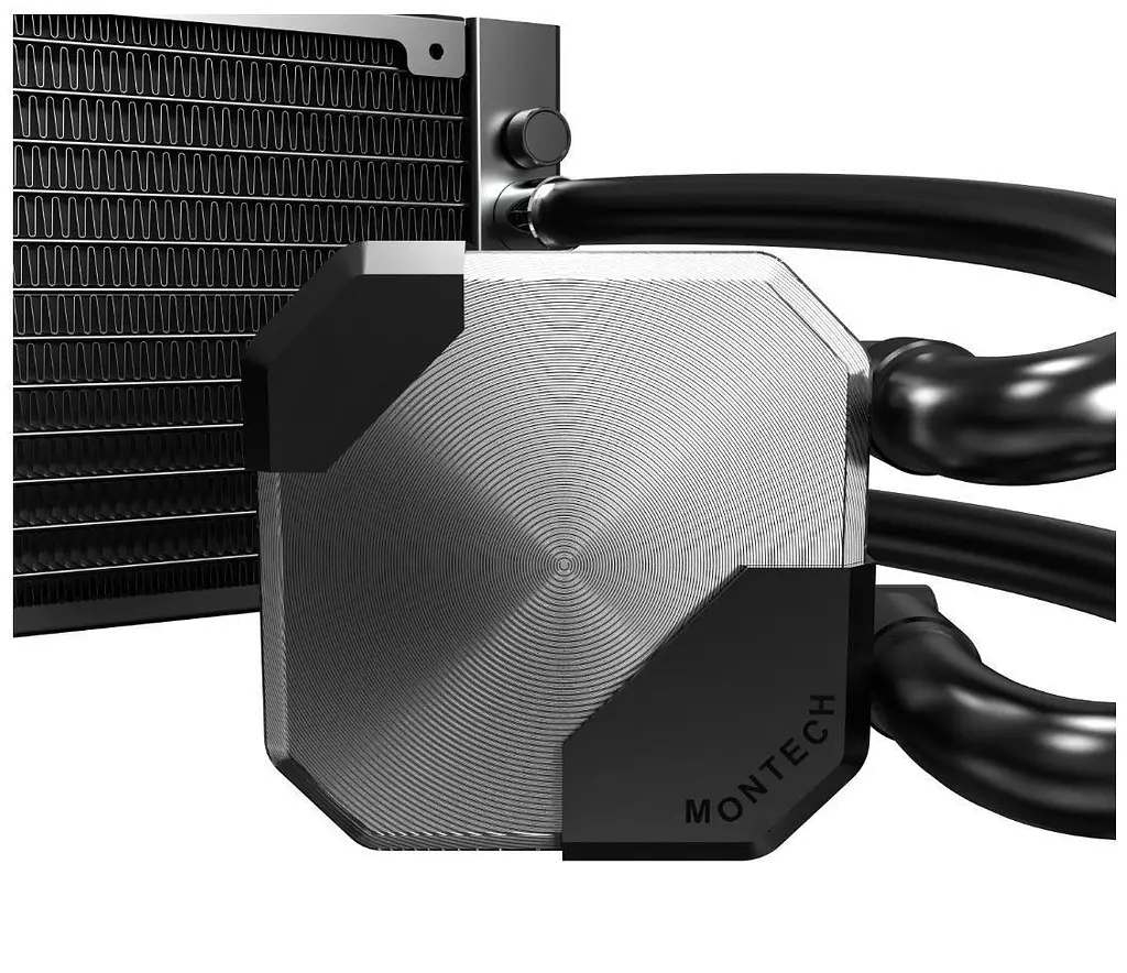 Система охолодження для комп’ютерного процесора MULTI SOCKET BLACK HYPERFLOW SILENT240(B) MONTECH - фото 3