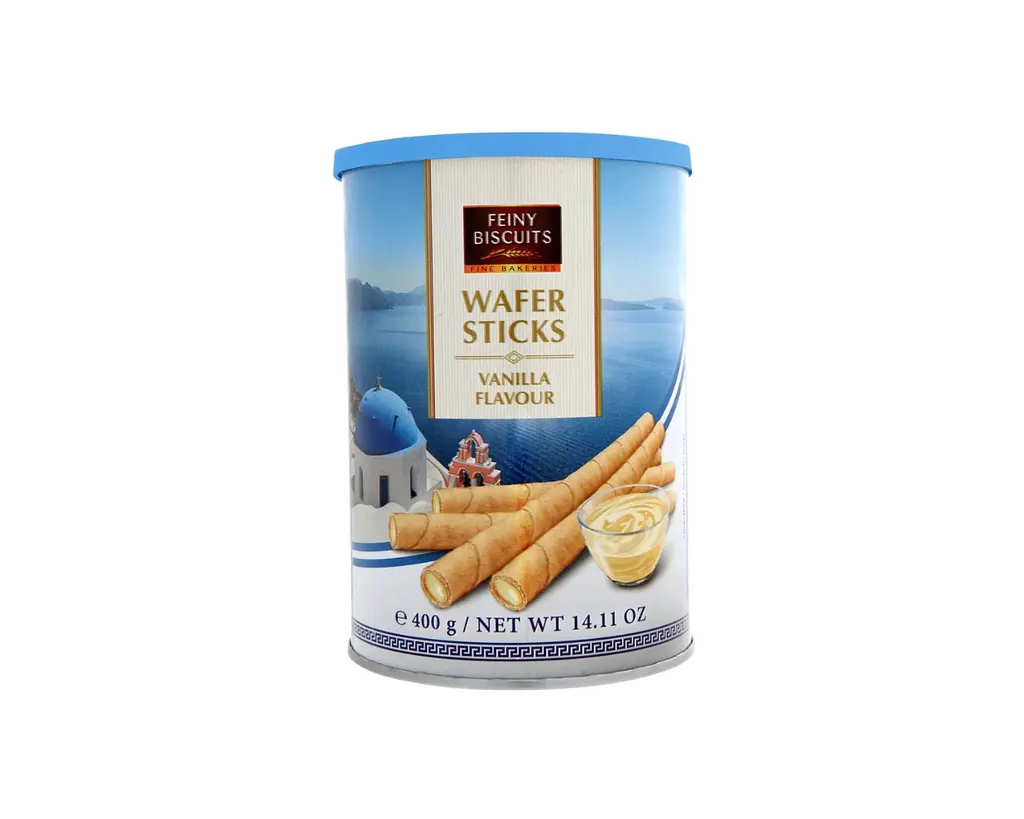 Вафлі трубочки Feiny Biscuits Wafer Sticks Vanilla Flavour 400 г