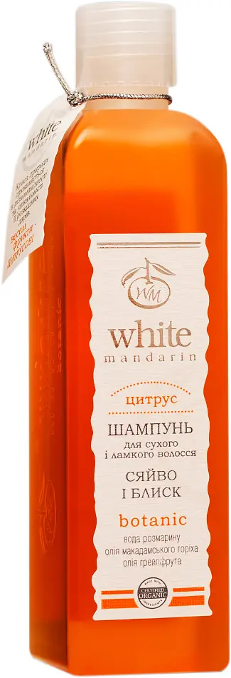 Шампунь White Mandarin Choice Цитрус для сухого і тонкого волосся 250 мл