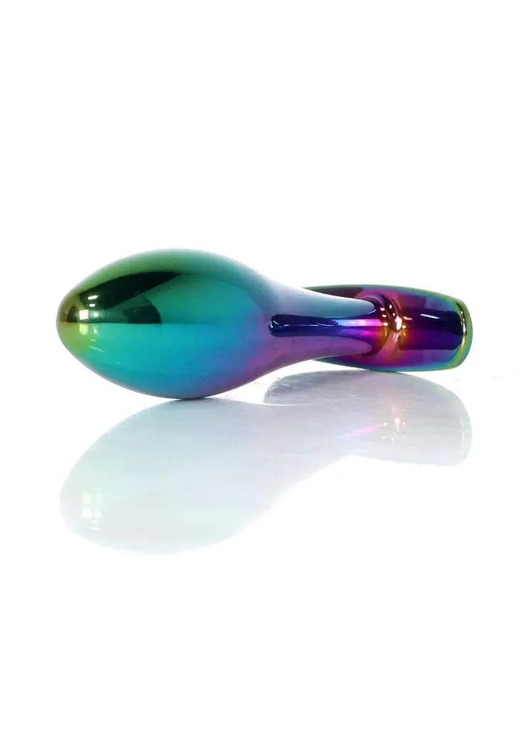 Анальна пробка з кристалом B - Series HeavyFun Plug-Jewellery, 9.2 см (рожевий) - фото 3
