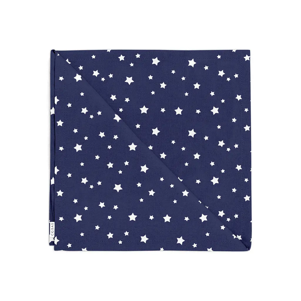 Набір із 2-х серветок 35х35 DARK BLUE STARFALL COSAS (4822052083376)