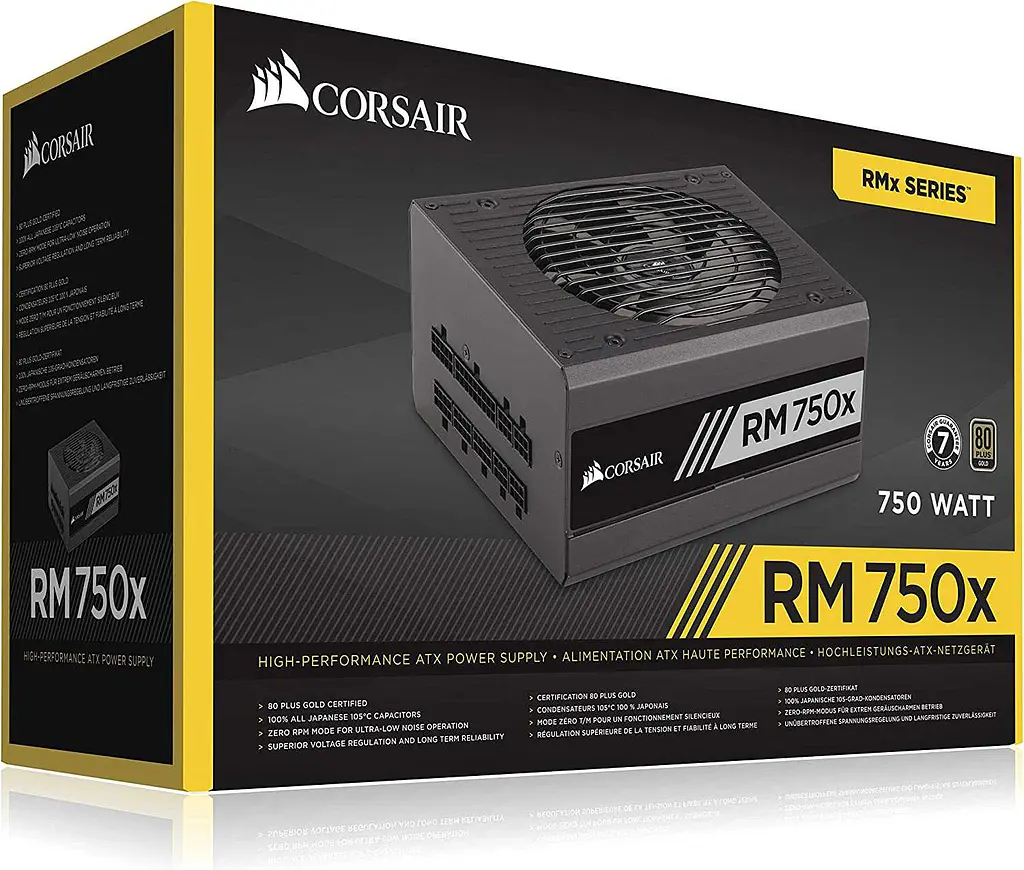 Блок живлення Corsair RM750x 750W (CP-9020092-EU) Б/в - фото 7