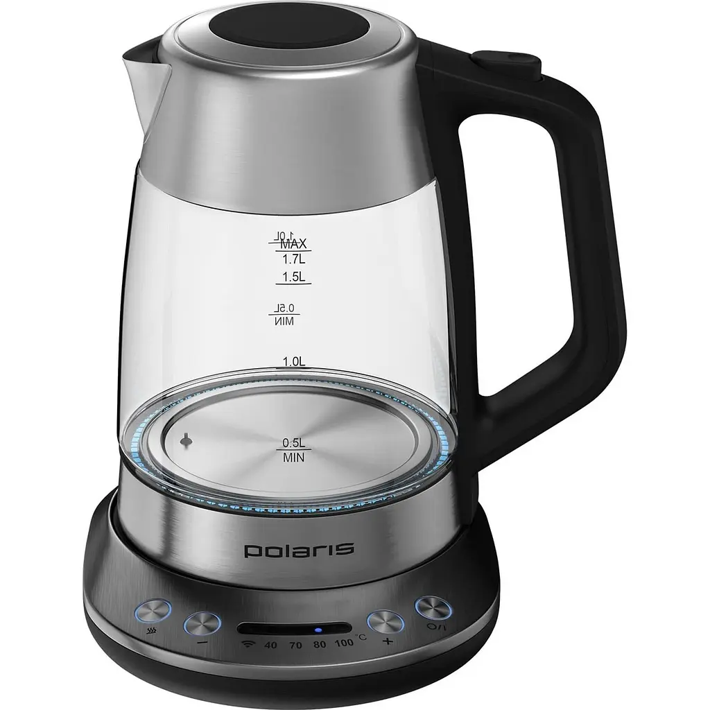 Електрочайник Polaris PWK 17115CGLD WIFI IQ Home Матовий - фото 2