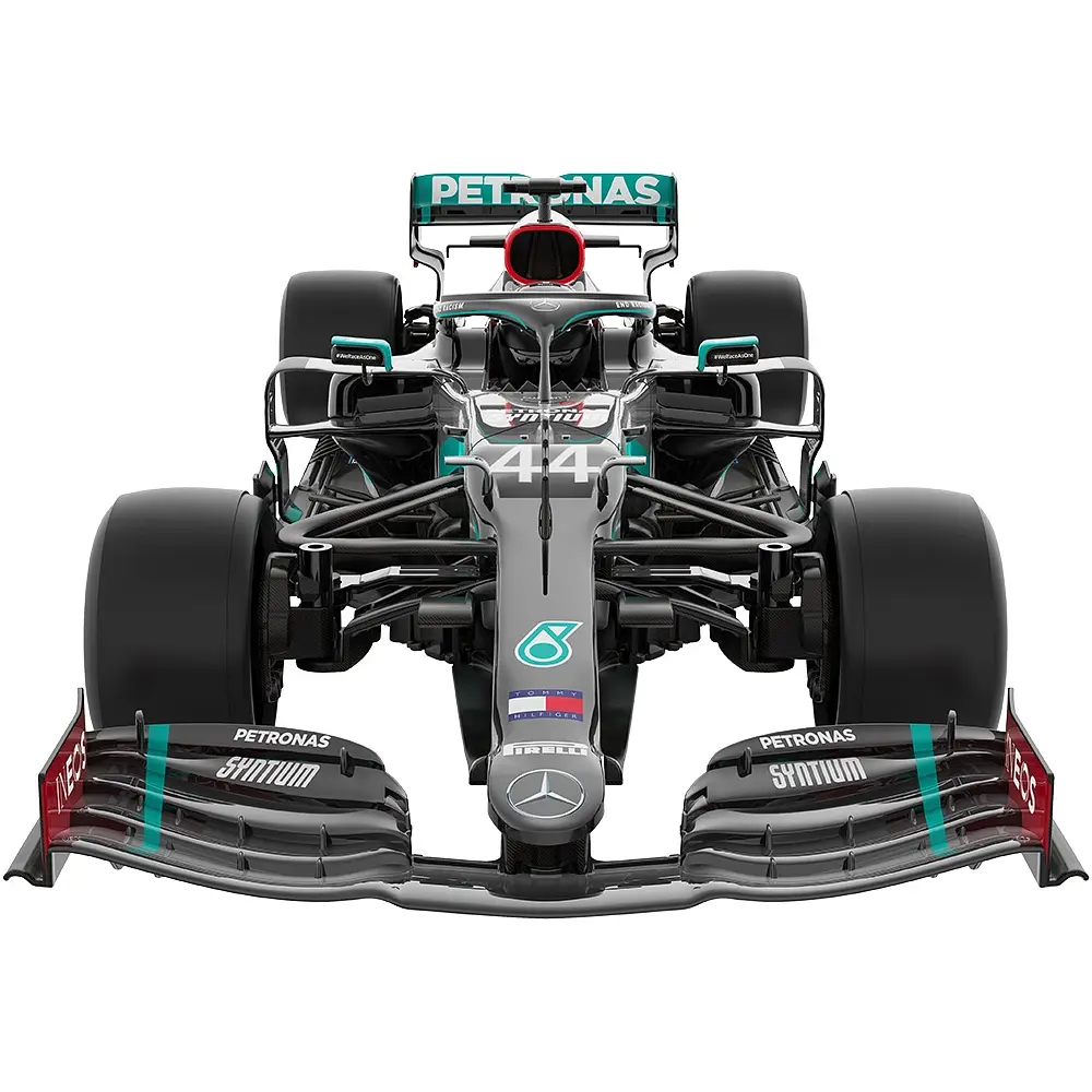Машинка Rastar Mercedes-AMG F1 W11 EQ Performance 1:12 Чорний - фото 7