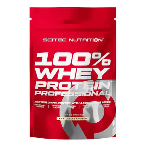 Сироватковий протеїн 100% Whey Professional 500 г Полуниця Scitec vit0004941