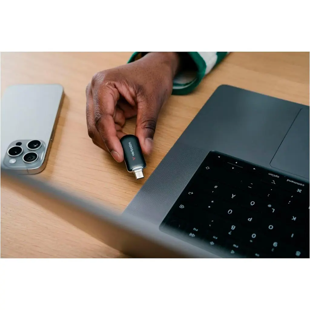 Флеш-накопичувач Verbatim Plectra USB-C Black 512 ГБ USB 3.2 Gen 1 (30227) - фото 6