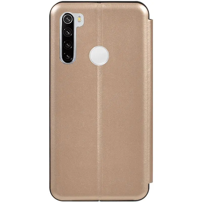 Чохол-накладка Toto Book Rounded Leather Case Xiaomi Redmi Note 8 Gold - фото 2