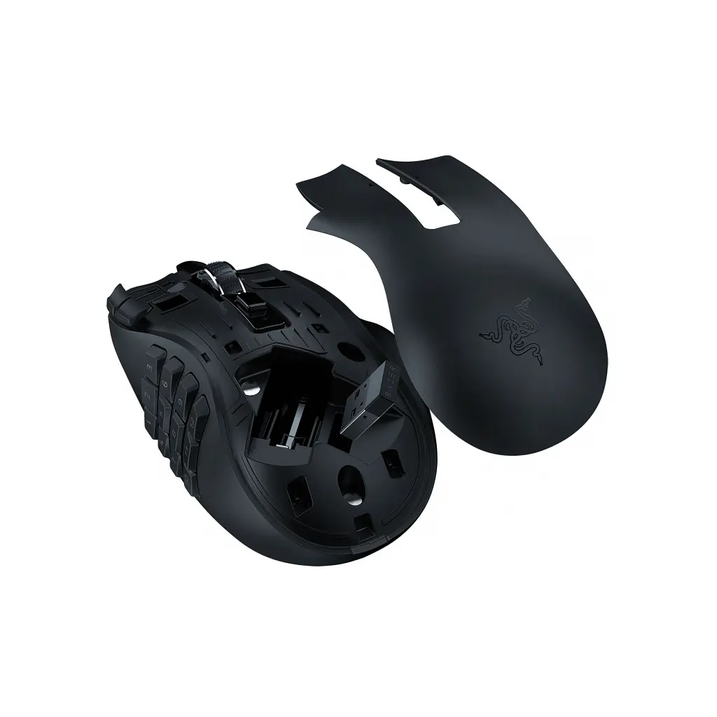 Мишка Razer Naga V2 Hyperspeed Wireless Black (RZ01-03600100-R3G1) - фото 3