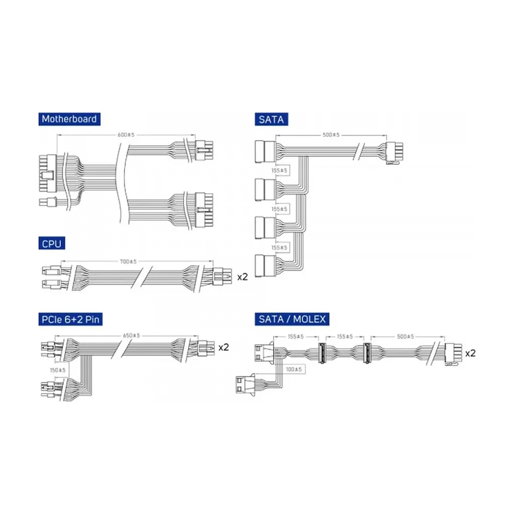 Блок питания FSP 650W VITA-650GM (VITA-650GM) - фото 6