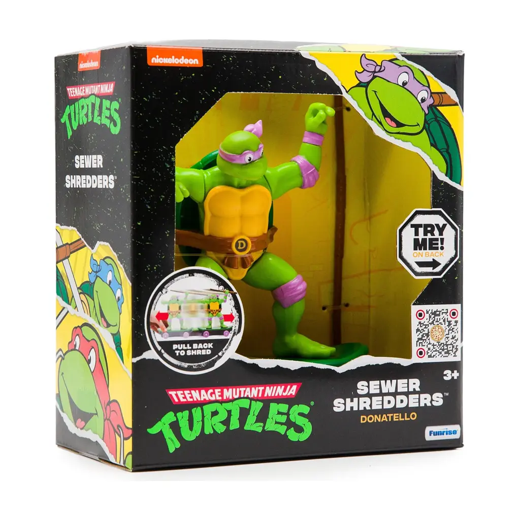 Ігровий набір Funrise TMNT Черепашки-ніндзя класичні Майстри бойових мистецтв Донателло (71023) - фото 3