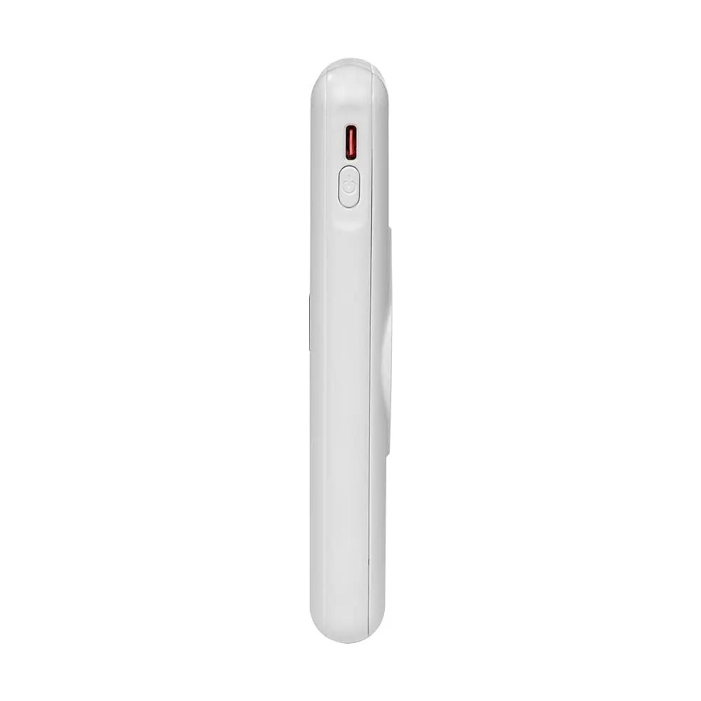 Повербанк 10000mAh Power Bank Kraft KPB-1110W White бездротова зарядка (43-00098) - фото 4